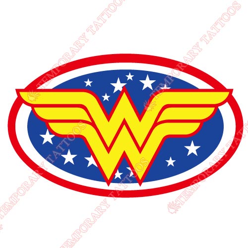 Wonder Woman Customize Temporary Tattoos Stickers NO.363